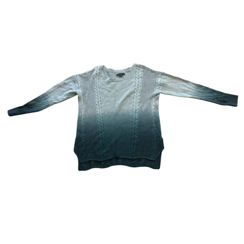 American Eagle Outfitters Blue Ombré Sweater